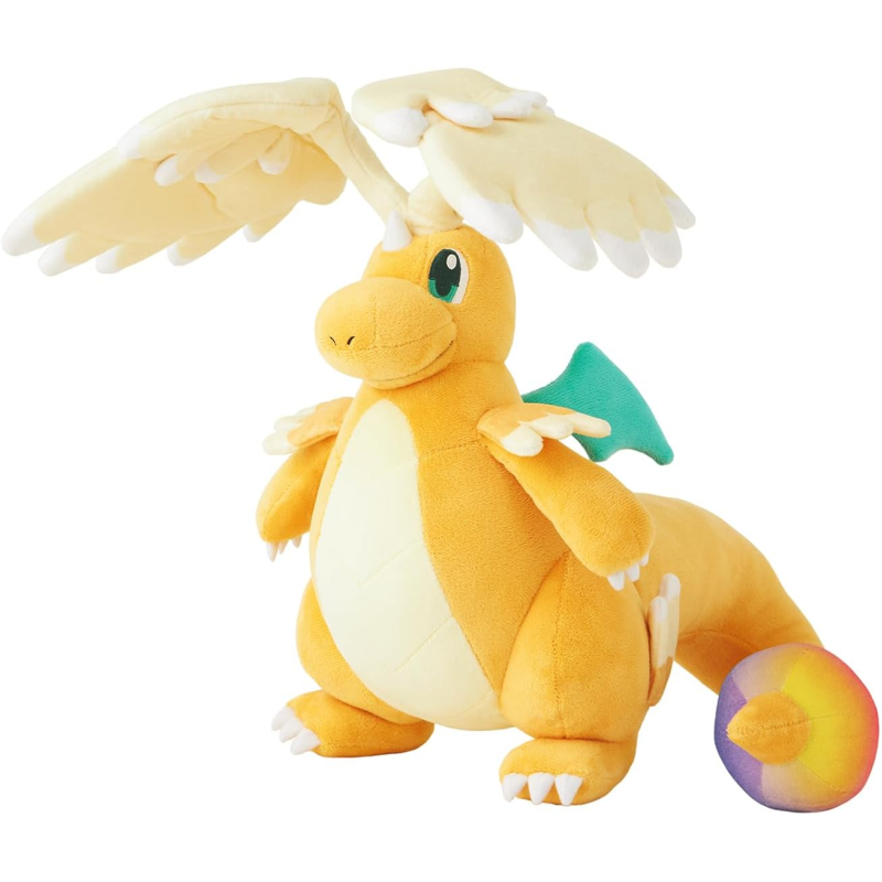 Officiële Pokemon center knuffel mega Dragonite +/- 39cm 